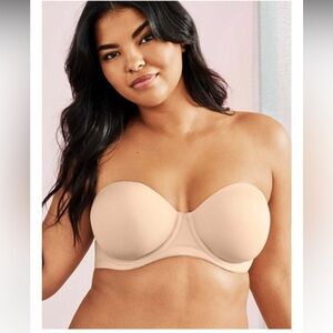 Wacoal Red Carpet Strapless Underwire Bra-Size 34G-straps not included-bra only